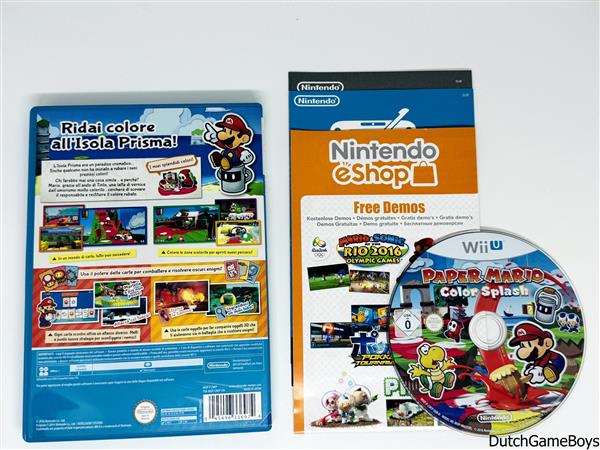 Grote foto nintendo wii u paper mario color splash ita spelcomputers games overige games