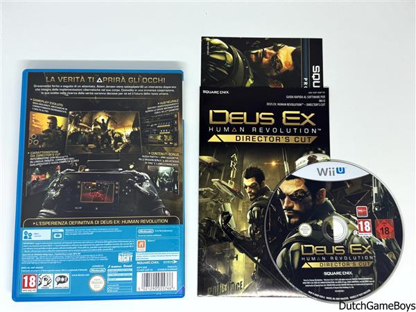 Grote foto nintendo wii u deus ex human revolution director cut ita spelcomputers games overige games