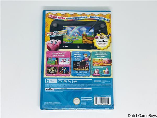 Grote foto nintendo wii u kirby e il pennello acrobaleno ita new sealed spelcomputers games overige games