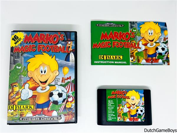 Grote foto sega megadrive marko magic football spelcomputers games overige games