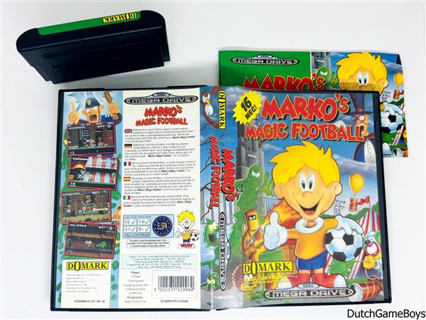 Grote foto sega megadrive marko magic football spelcomputers games overige games