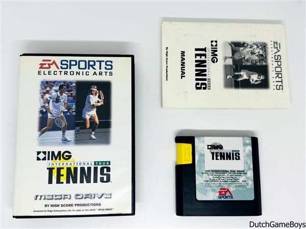 Grote foto sega megadrive img international tour tennis spelcomputers games overige games
