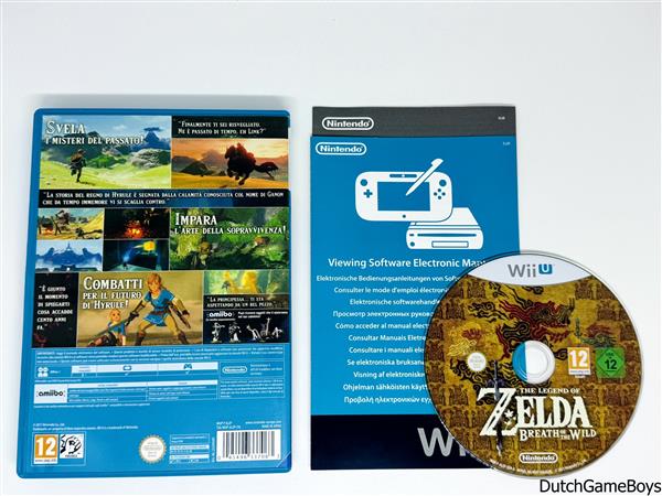 Grote foto nintendo wii u the legend of zelda breath of the wild ita spelcomputers games overige games