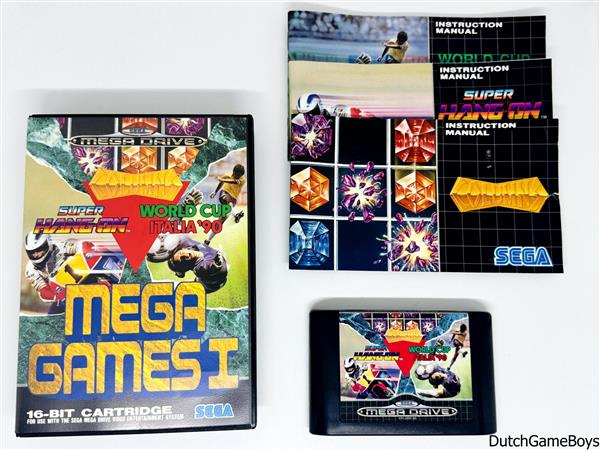 Grote foto sega megadrive mega games 1 spelcomputers games overige games