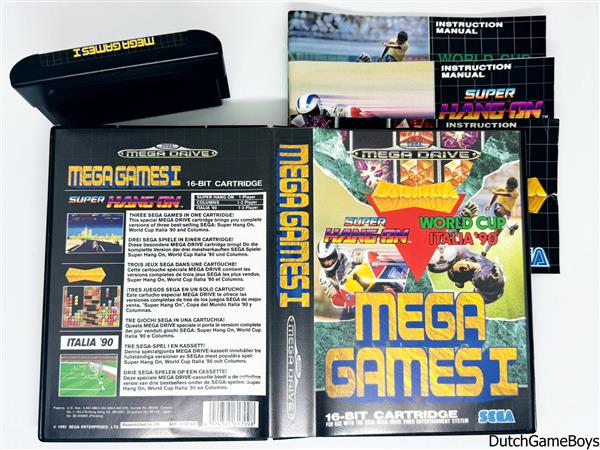 Grote foto sega megadrive mega games 1 spelcomputers games overige games