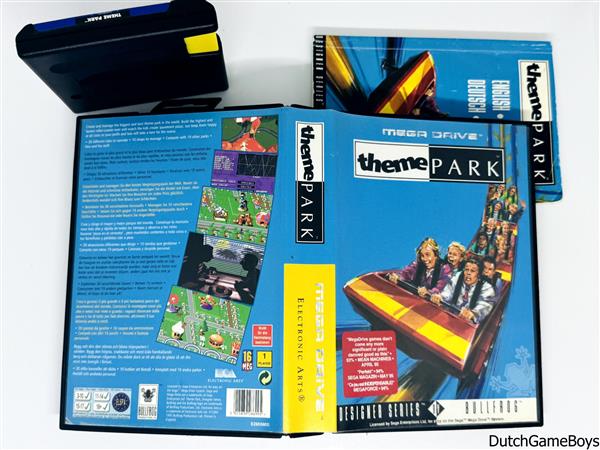 Grote foto sega mega drive theme park spelcomputers games overige games