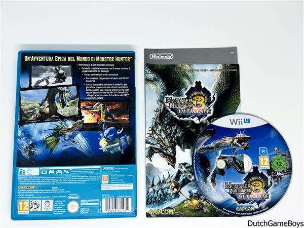 Grote foto nintendo wii u monster hunter 3 ultimate ita spelcomputers games overige games