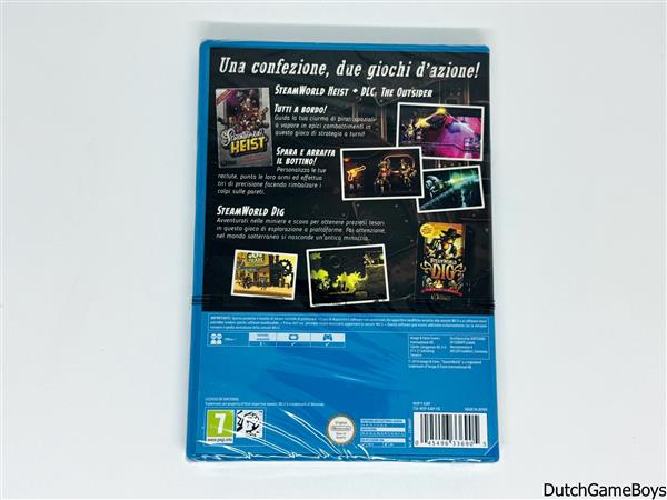 Grote foto nintendo wii u steamworld collection ita new sealed spelcomputers games overige games