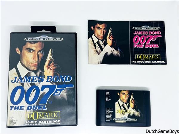 Grote foto sega megadrive james bond 007 the duel spelcomputers games overige games