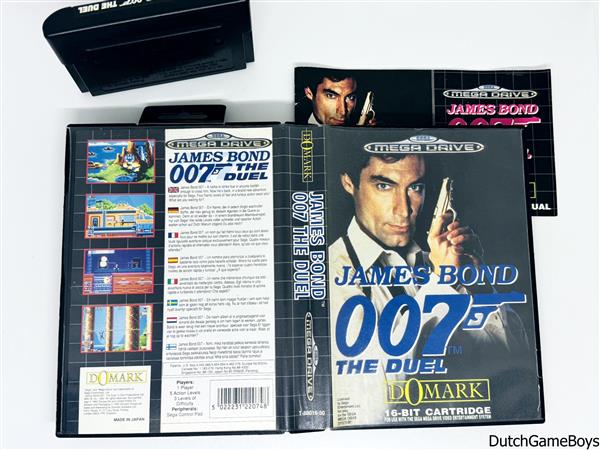 Grote foto sega megadrive james bond 007 the duel spelcomputers games overige games