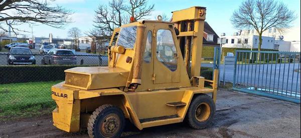 Grote foto caterpillar 7 tons heftruck diesel agrarisch heftrucks
