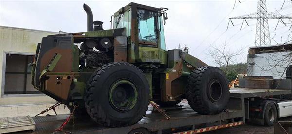 Grote foto case 821c voor onderdelen for parts agrarisch shovels