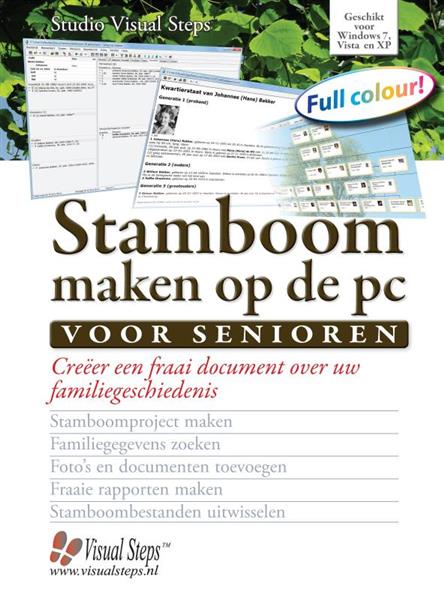 Grote foto stamboom maken op de pc voor senioren boeken informatica computer
