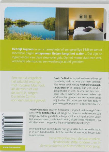 Grote foto 20 x logeren en fietsen langs water 20 x gidsen boeken overige boeken