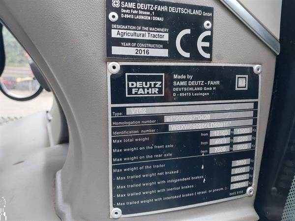 Grote foto deutz fahr agrotron ttv 6190 warior met gps agrarisch tractoren