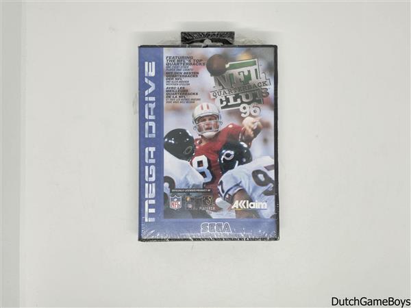 Grote foto sega mega drive nfl quarterback club 96 new sealed spelcomputers games overige games
