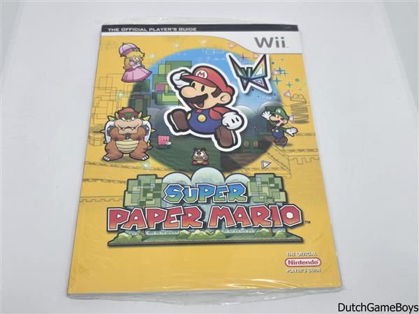 Grote foto game guide nintendo wii super paper mario new sealed spelcomputers games overige games