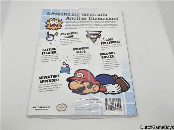 Grote foto game guide nintendo wii super paper mario new sealed spelcomputers games overige games