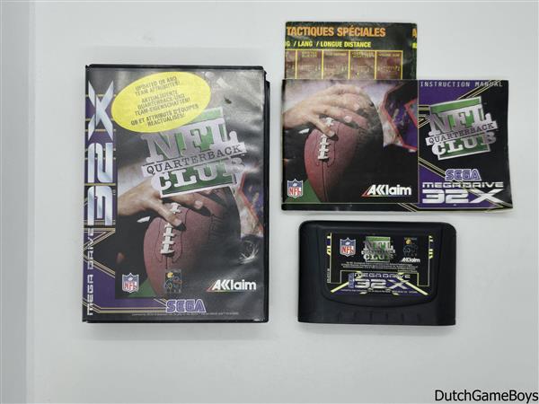 Grote foto sega 32x nfl quarterback club spelcomputers games overige games