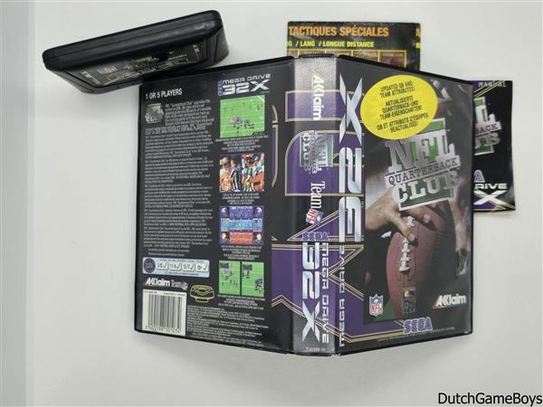 Grote foto sega 32x nfl quarterback club spelcomputers games overige games