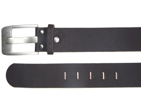 Grote foto 100 leren kwaliteits riem 5 cm breed donkerbruin kleding dames riemen
