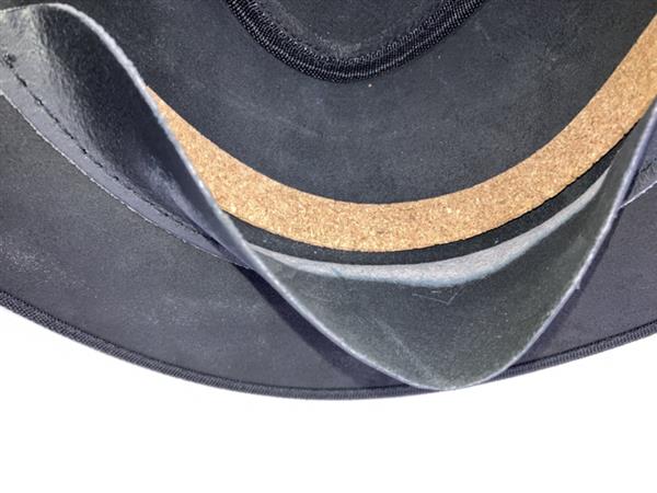 Grote foto kurk strip voor in de hoed kleding dames hoeden en petten
