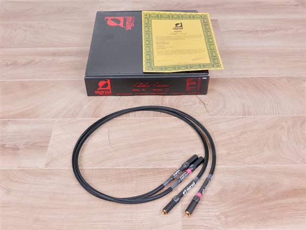 Grote foto signal projects alpha audio interconnects rca 1 0 metre new audio tv en foto onderdelen en accessoires
