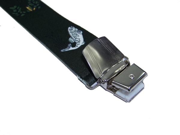 Grote foto vissen bretels met extra sterke clips kleding dames riemen