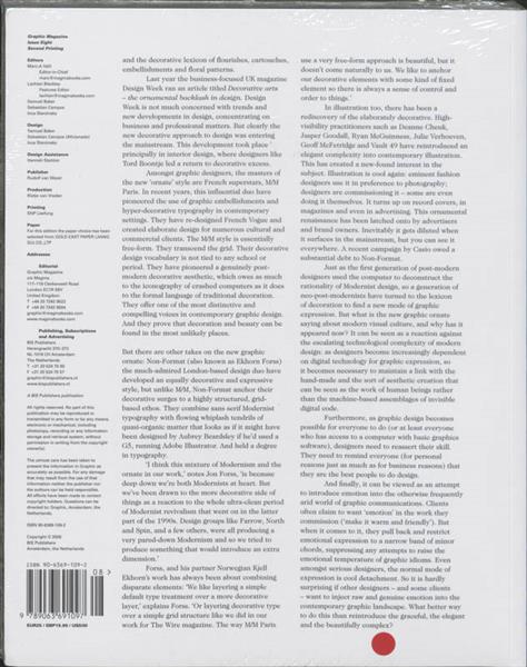 Grote foto graphic issue 8 ornate boeken fotografie en design