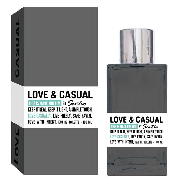 Grote foto love casual parfum 100ml van sentio sieraden tassen en uiterlijk parfum