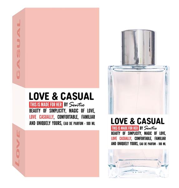 Grote foto love casual parfum 100ml van sentio sieraden tassen en uiterlijk parfum
