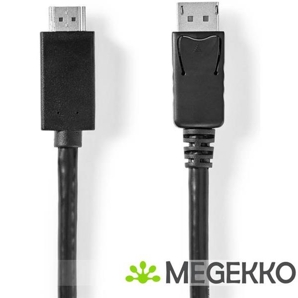 Grote foto displayport hdmi kabel 1.4 displayport male hdmi male 2 0 m zwart computers en software overige computers en software