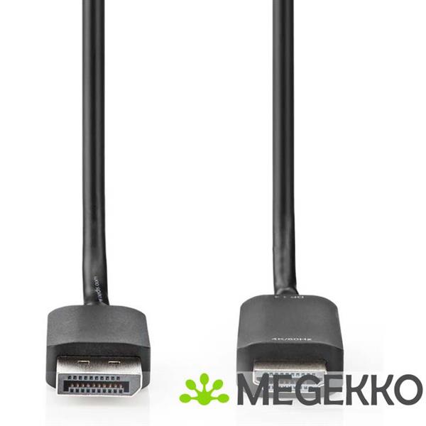 Grote foto displayport hdmi kabel 1.4 displayport male hdmi male 2 0 m zwart computers en software overige computers en software
