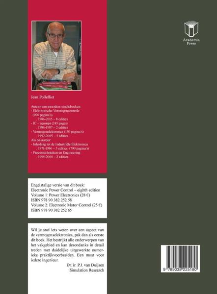 Grote foto elektronische vermogencontrole 1 boeken overige boeken