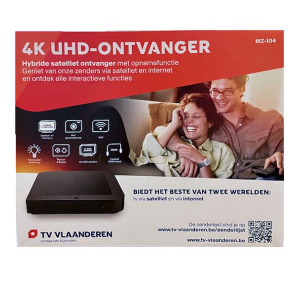 Grote foto tv vlaanderen mz 104 uhd 4k met ingebouwde smartcard telecommunicatie zenders en ontvangers