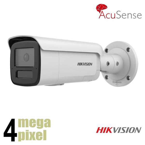 Grote foto hikvision 4mp acusense ip camera actieve afschrikking 2.8mm 60m nachtzicht 2cd2t46g2h is2u s audio tv en foto professionele video apparatuur