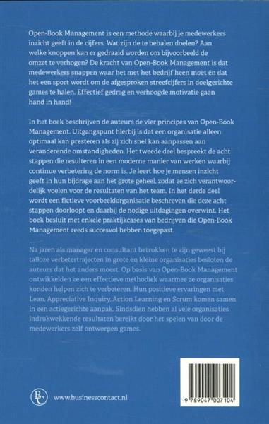 Grote foto de kracht van open book management business bibliotheek boeken overige boeken