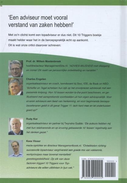 Grote foto 10 triggers voor topadviseurs triggers voor professionals 2 boeken overige boeken