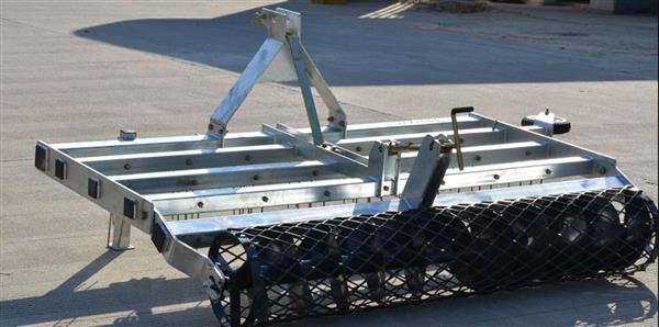 Grote foto kraffter wiedeg veertanden 2m met gaasrol agrarisch mechanisatie