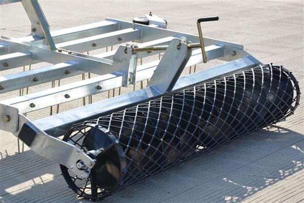Grote foto kraffter wiedeg veertanden 2m met gaasrol agrarisch mechanisatie