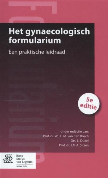Grote foto het gynaecologisch formularium boeken wetenschap