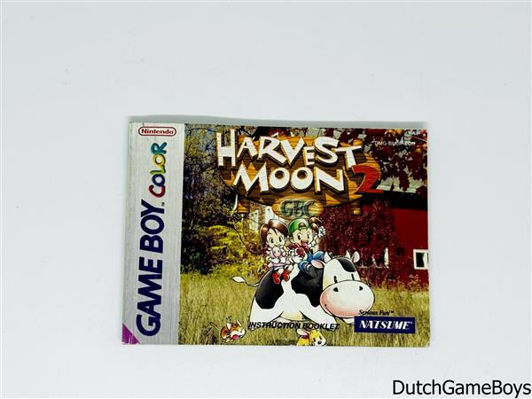 Grote foto gameboy color harvest moon 2 eur manual spelcomputers games overige nintendo games