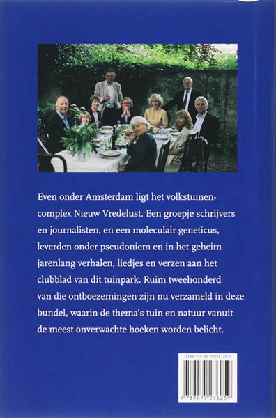 Grote foto tuin in de branding boeken literatuur