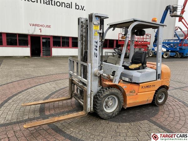 Grote foto kargo th25 forklift diesel 1.8t triplex 435cm sideshift agrarisch heftrucks