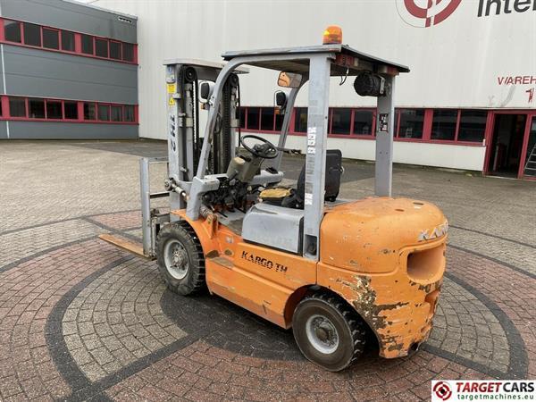 Grote foto kargo th25 forklift diesel 1.8t triplex 435cm sideshift agrarisch heftrucks