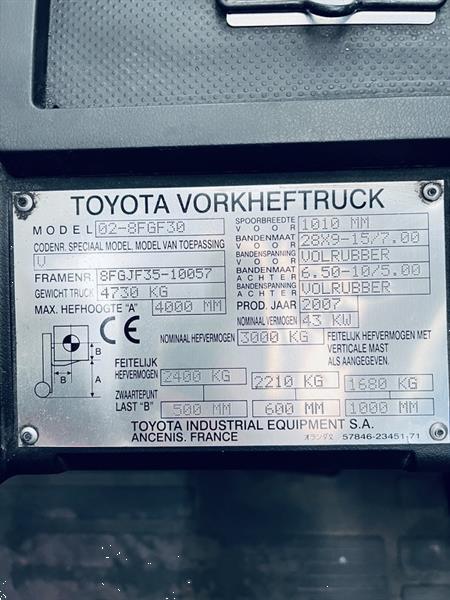 Grote foto toyota 02 8fgf30 agrarisch heftrucks