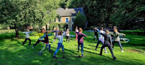 Grote foto yogavakantie ardennen 18 juli vakantie belgi