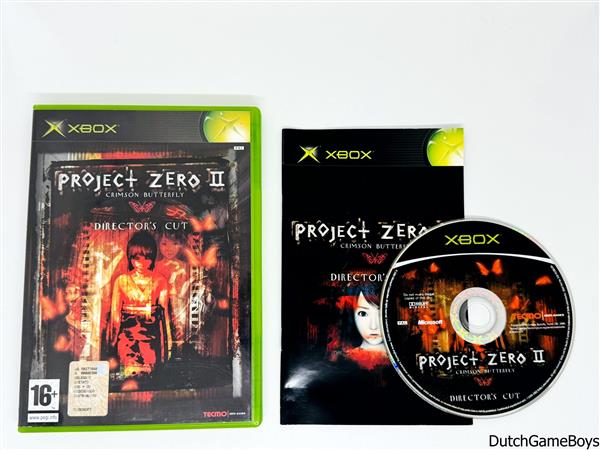 Grote foto xbox classic project zero ii crimson butterfly director cut spelcomputers games overige xbox games