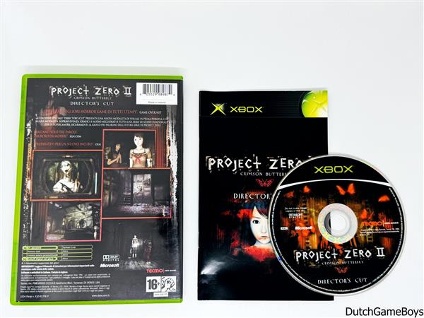 Grote foto xbox classic project zero ii crimson butterfly director cut spelcomputers games overige xbox games