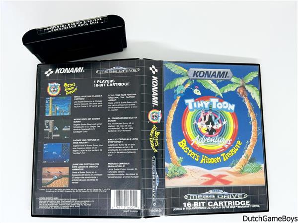 Grote foto sega megadrive tiny toon adventures buster hidden treasure spelcomputers games overige games
